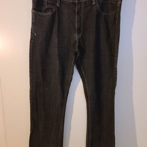 Mens G Unit embroidered Jeans.  Black. 40 waist